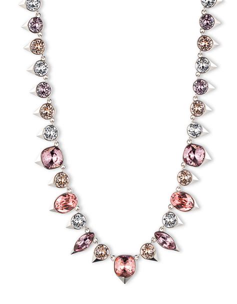 givenchy multi ring necklace|givenchy swarovski necklace.